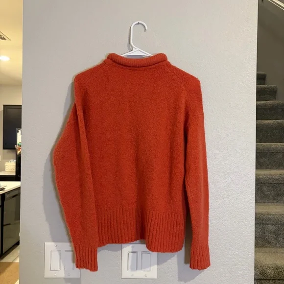 Madewell Fulton Wool Blend Pullover Sweater Cozy Fall Winter XS - Picture 5 of 5